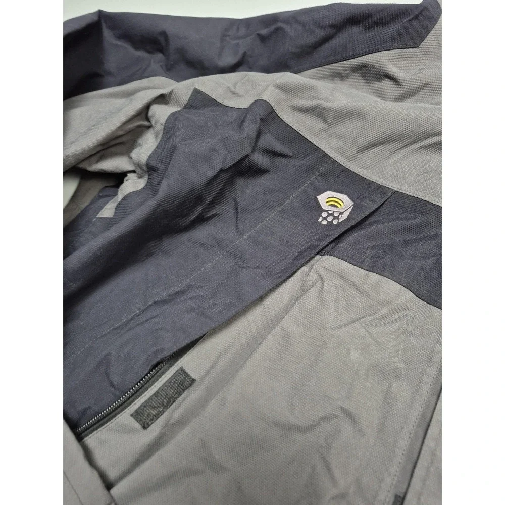 Mountain Hard Wear Jacket Mens XL Gray Conduit Hooded Ski Parka Waterproof